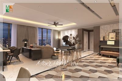 *Không Gian Sống Hoàn Mỹ Tại Penthouse Cao Cấp SunGrand
